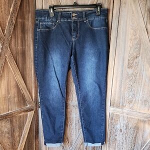 Royalry For Me Ladies Cropped Jeans